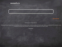 Tablet Screenshot of muresults.in